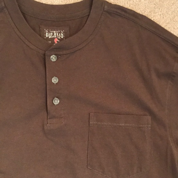 Red Head Brand pocket T-shirt - Picture 3 of 5